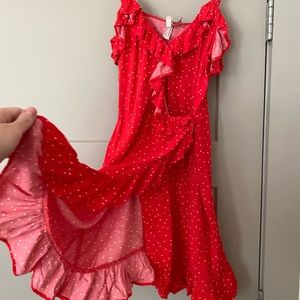 H&M Hot Mini Wrap Dress